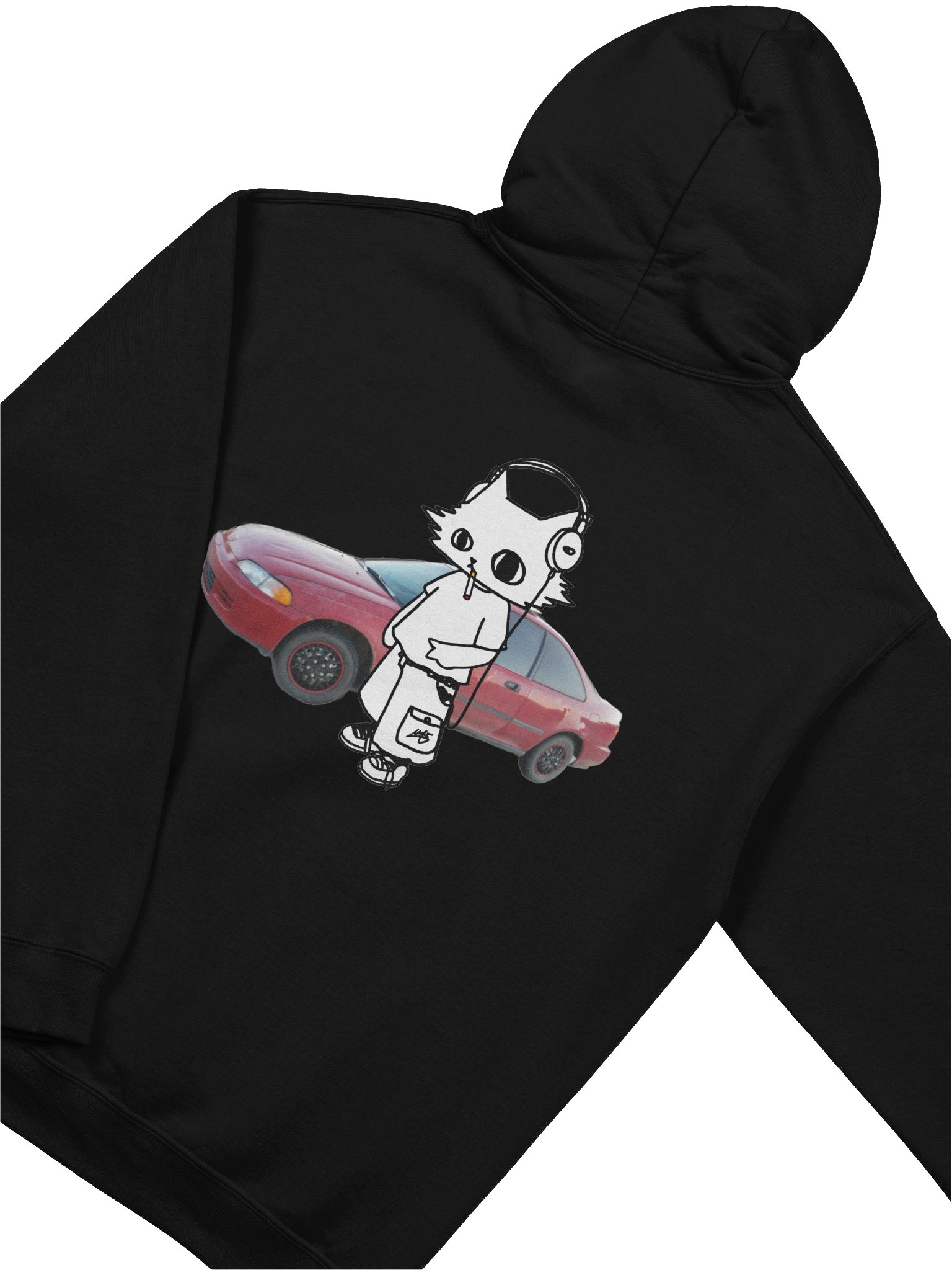 LIMITED SCRUNCH CAR HOODIE product image (4)