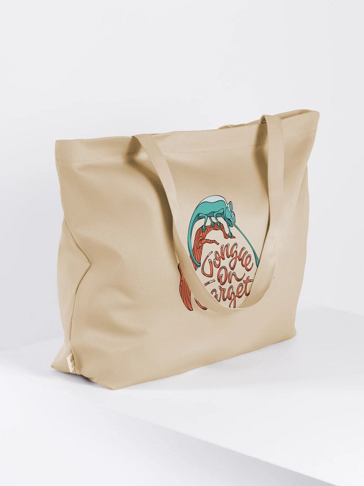 Tongue on Target Tote Bag product image (2)
