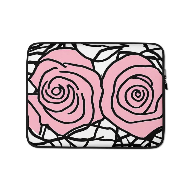 Spiral Rose Laptop Sleeve product image (1)