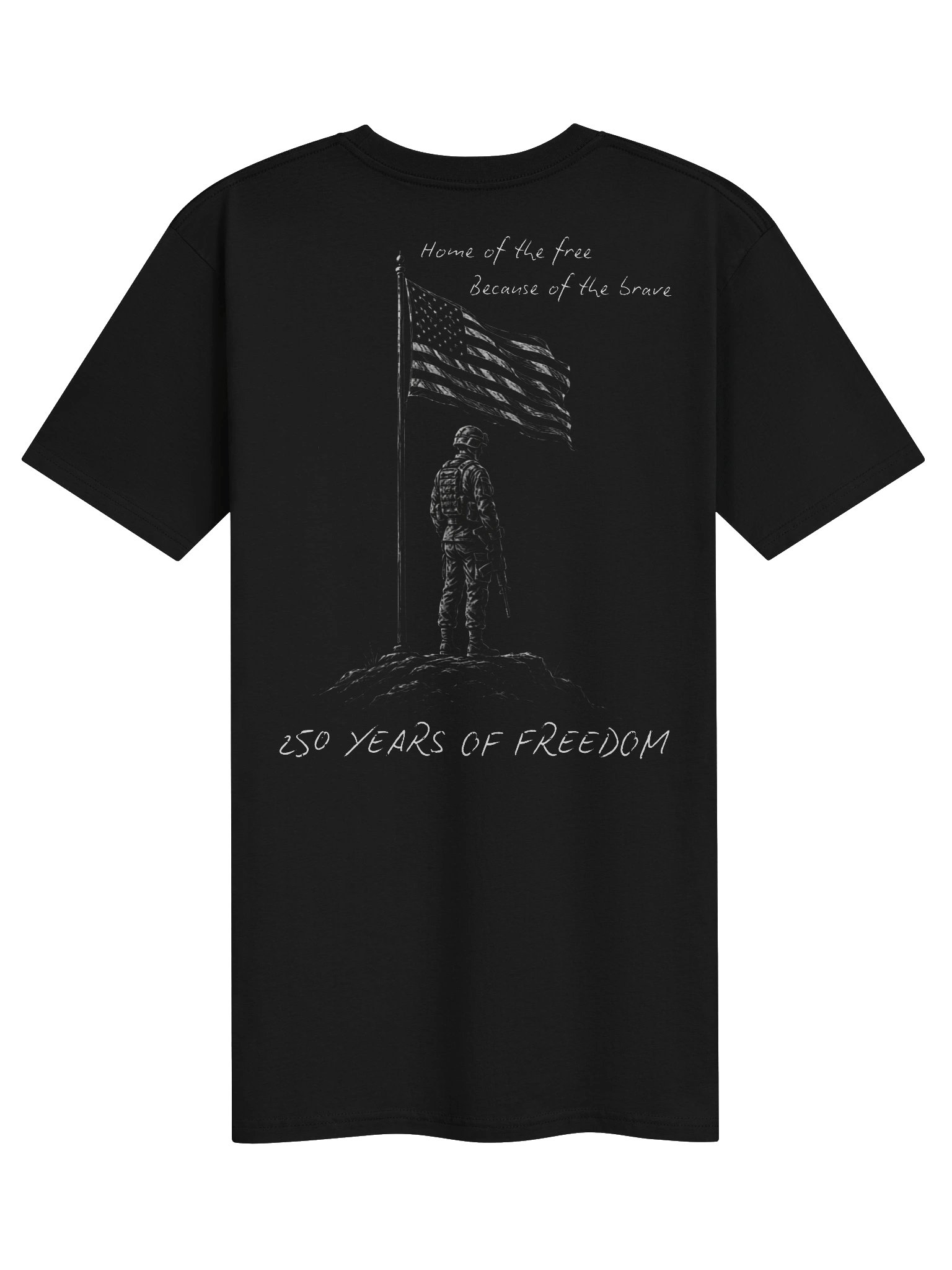 Because of the Brave Tee product image (2)