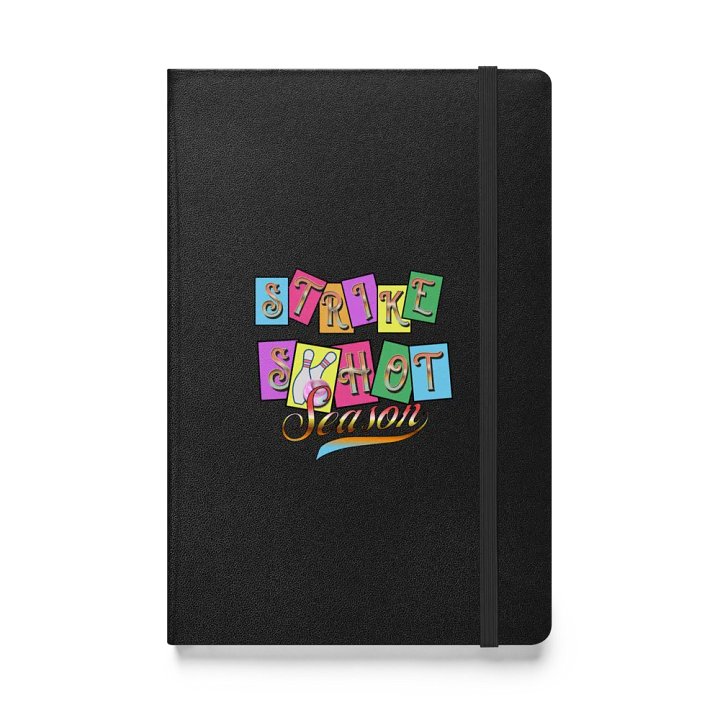 Strike Shot Season Bowling Hardcover Notebook product image (1)