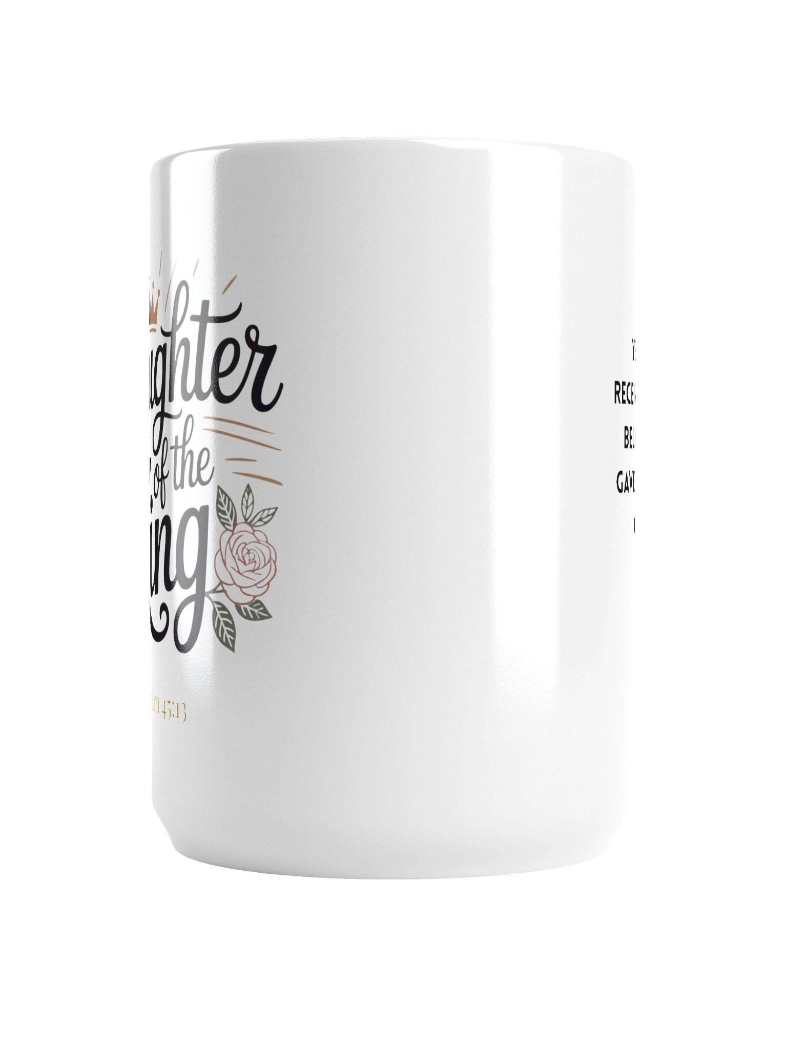 Daughter of the King Mug -15 oz product image (6)