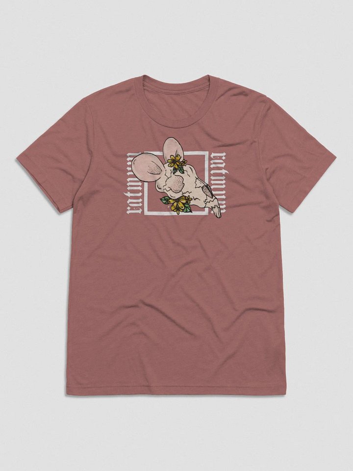 AJA X RAT - Flower Skull T-Shirt (Mauve) product image (2)