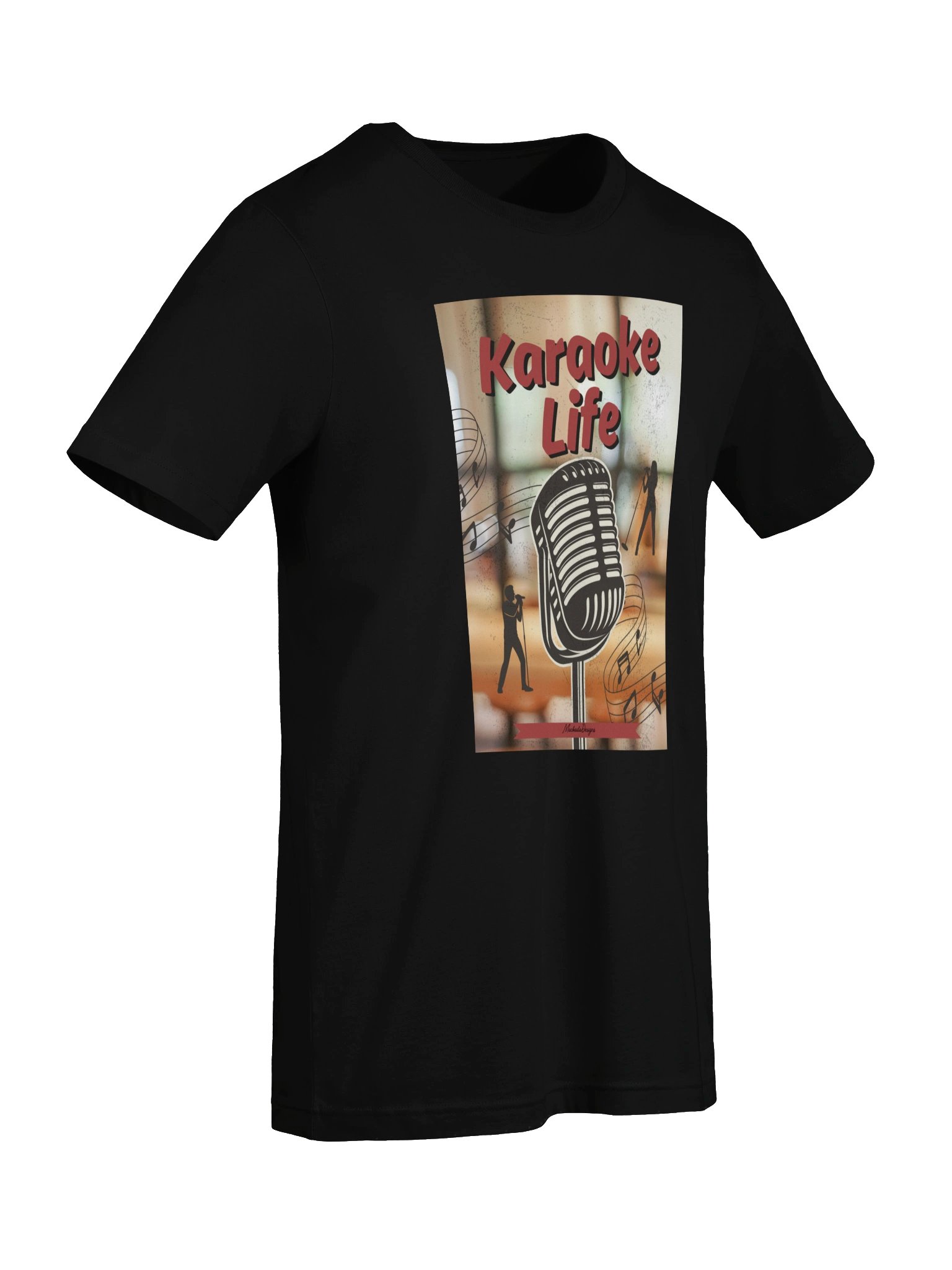 Karaoke Life Vintage Mic Tee product image (71)
