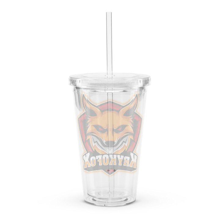 Tumbler met Rietje Transparant product image (2)