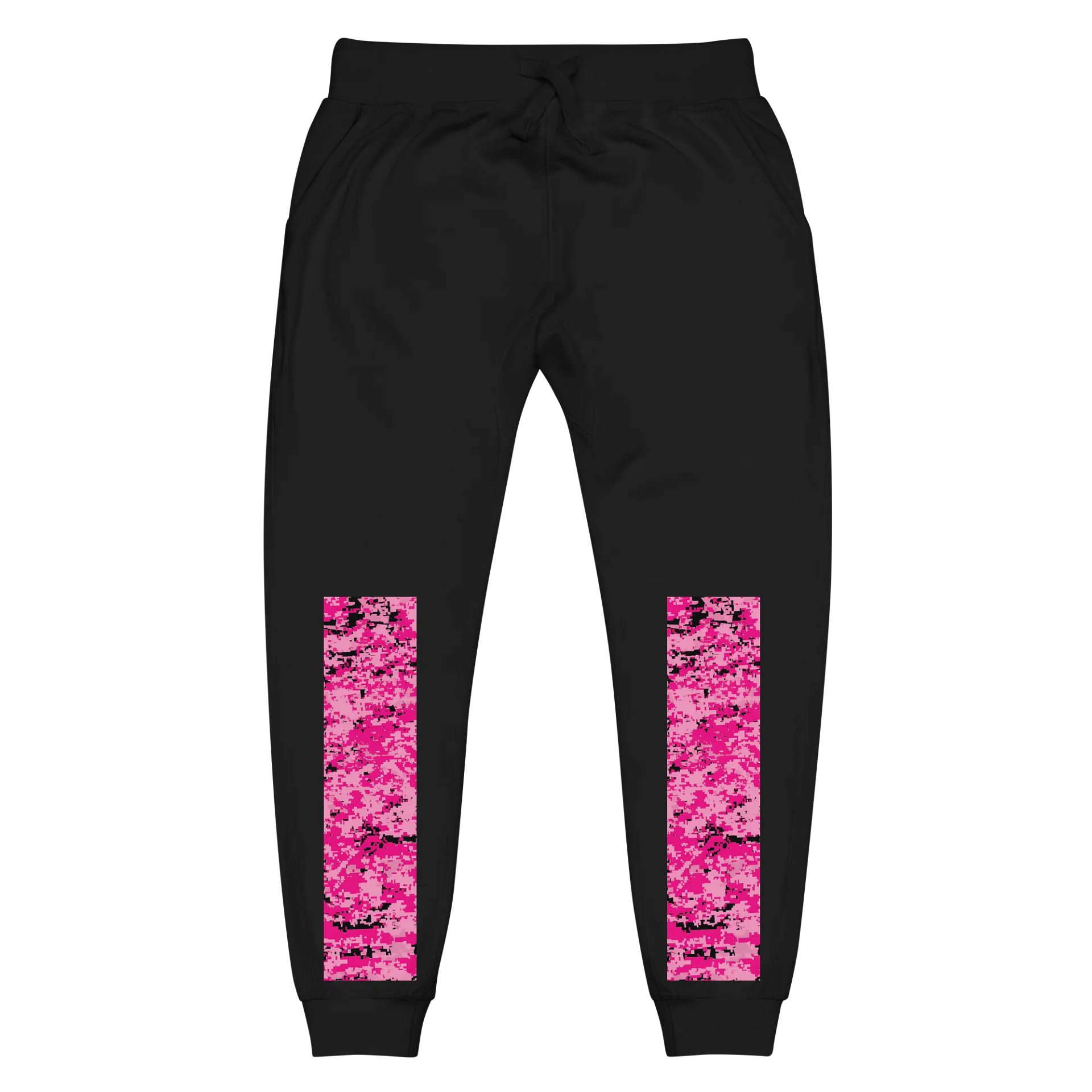 Pixel Pink Camo Fleece Joggers product image (1)