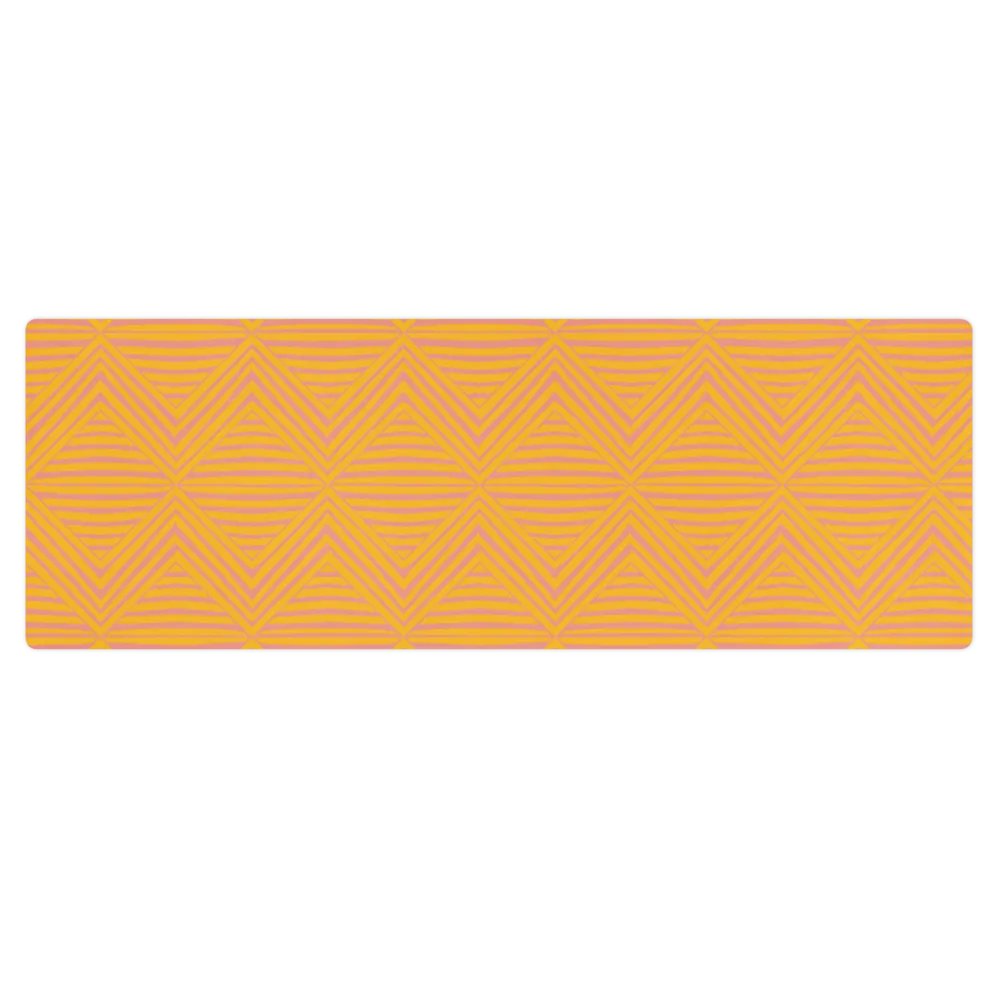 Vibrant African Mudcloth Print - Yellow & Pink product image (2)