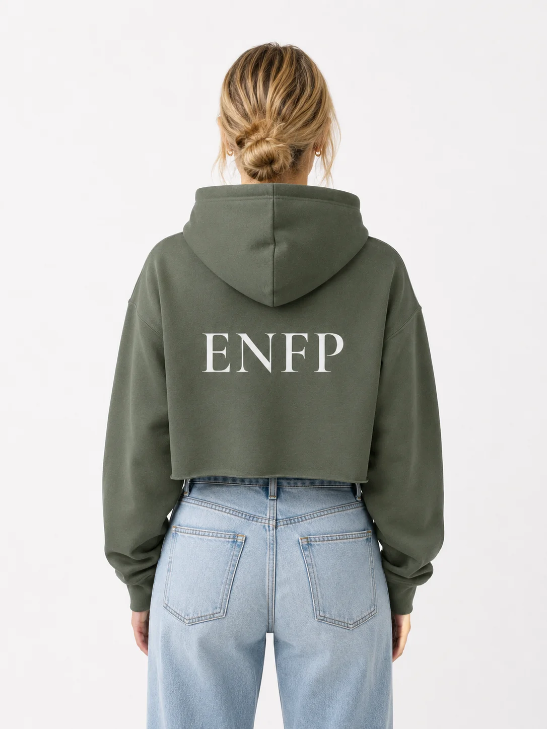 ENFP Women’s Crop Hoodie – The Champion | 77Scenarios product image (2)