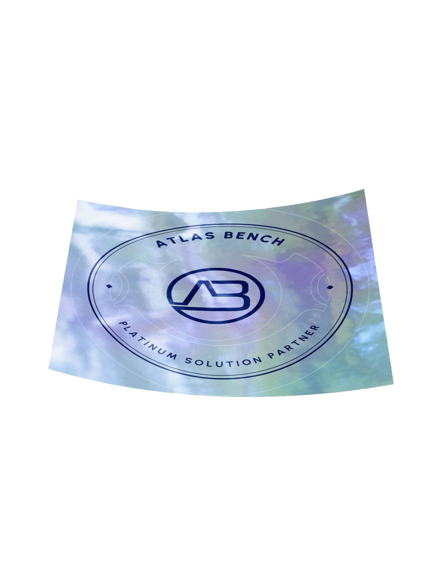 Atlas Bench Holographic Sticker product image (6)