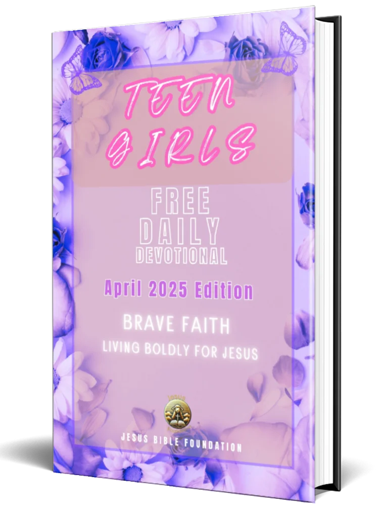 Teen Girls Free Daily Devotional – April 2025 Edition: Brave Faith: Living Boldly for Jesus product image (1)