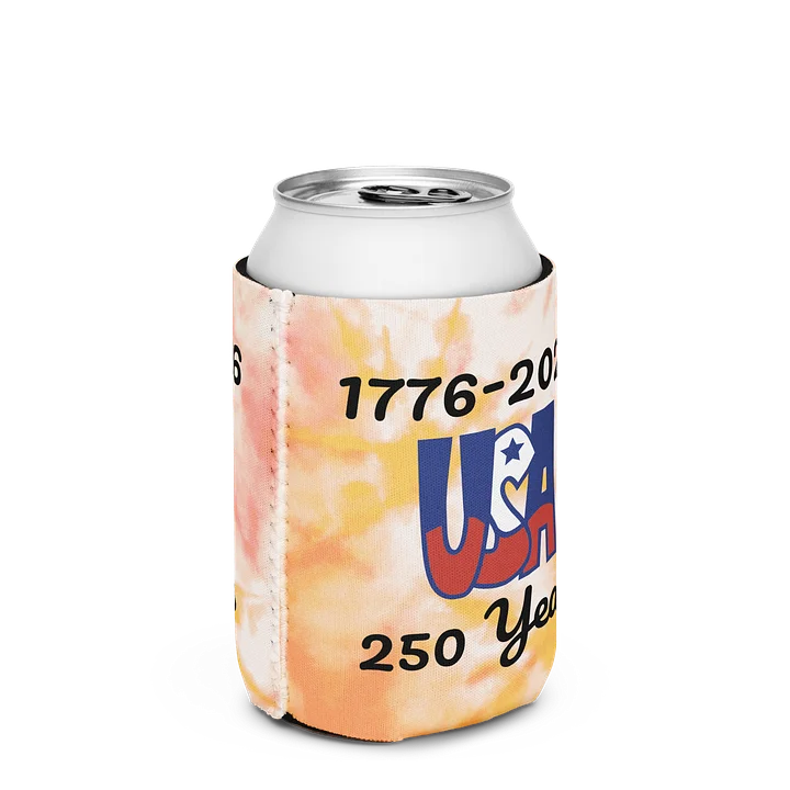 "U.S." Patriotic Coozie Can Cooler - Limited Edition product image (3)