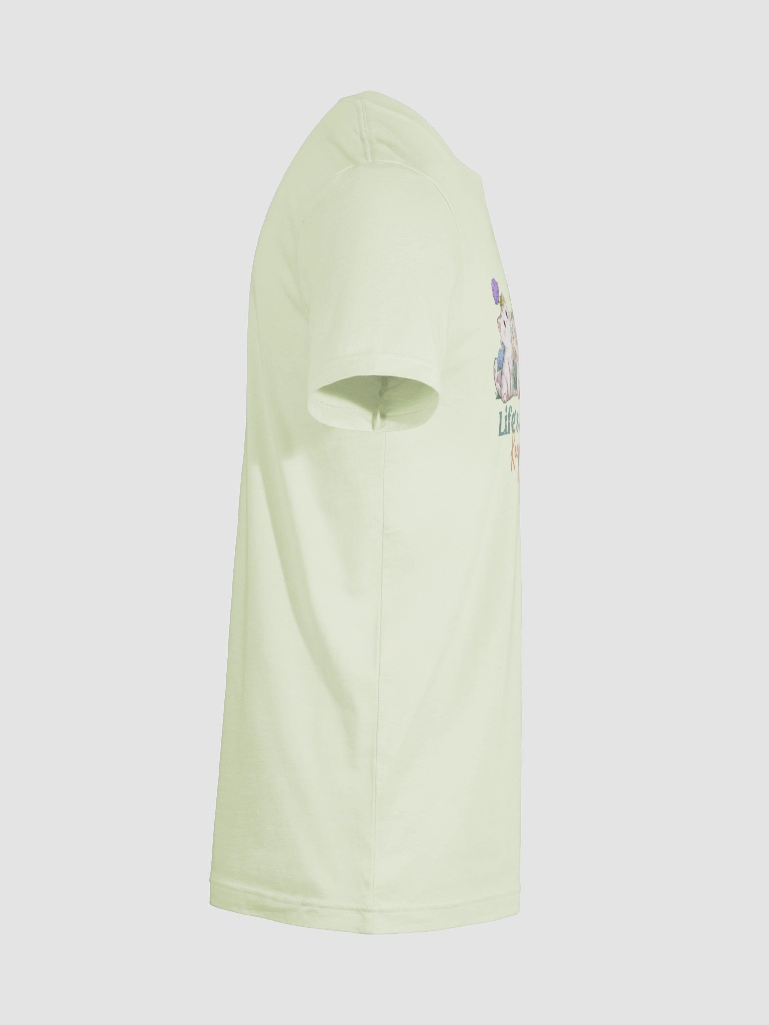 Life is a cat garden -Unisex Tee Lightweight product image (6)