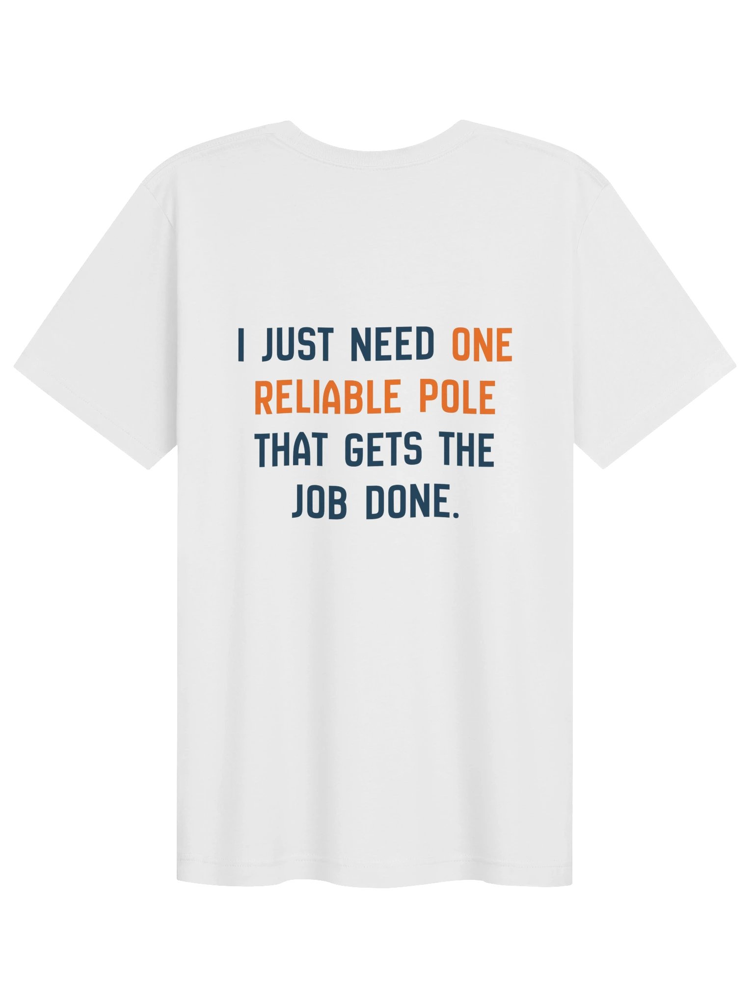 One Reliable Pole Tee (White) product image (2)
