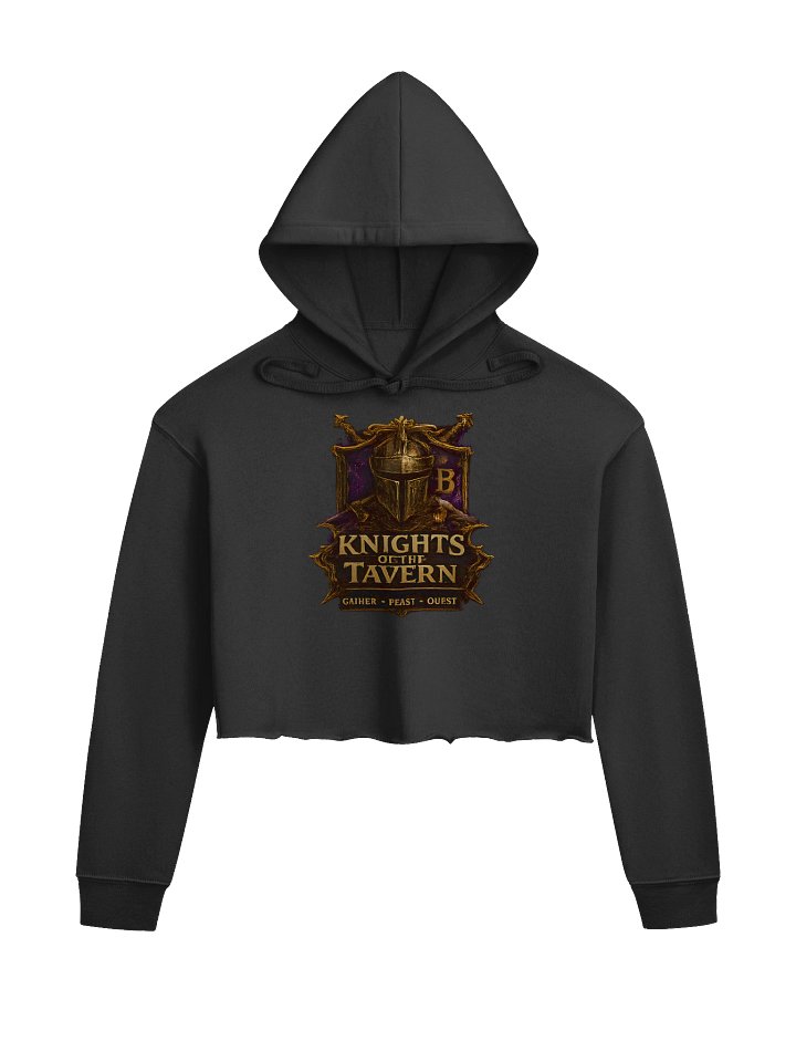 Knights of the Tavern Crop Hoodie product image (1)