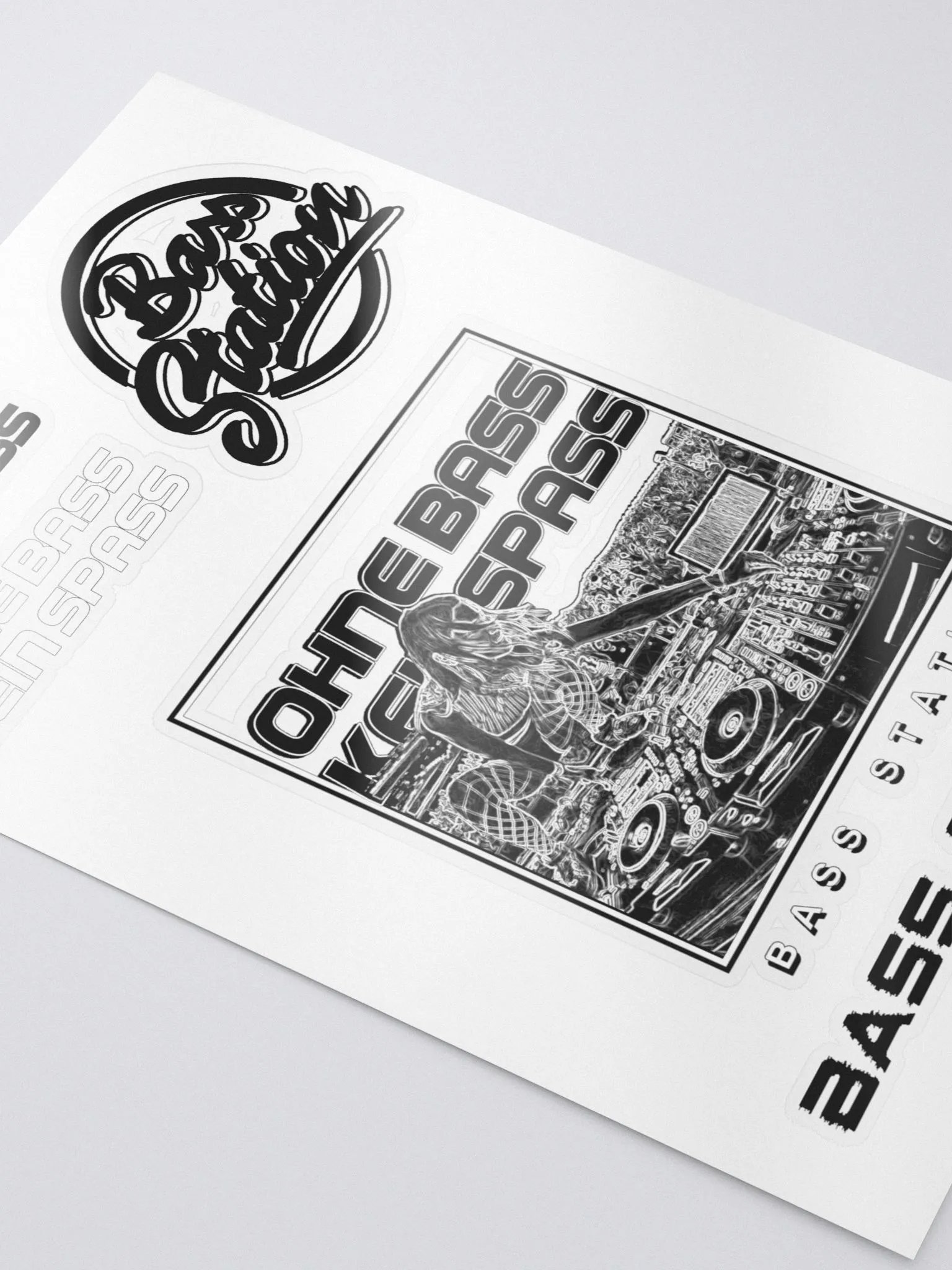 Bass Station Sticker Sheet product image (3)