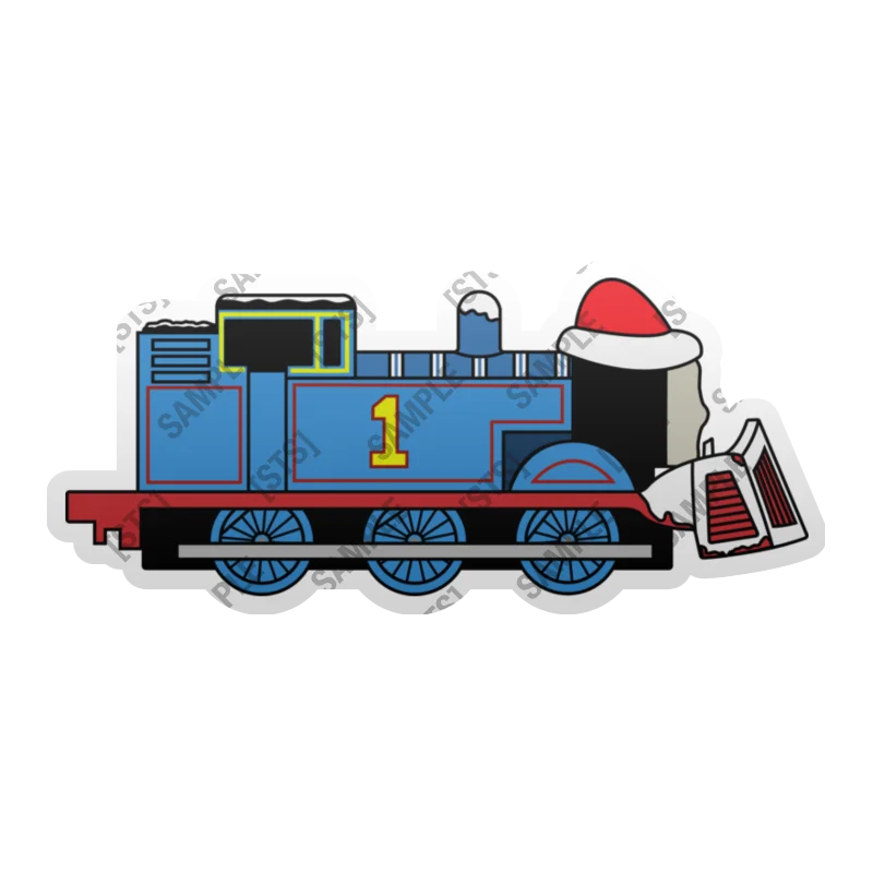 Christmas Thomas Magnet product image (1)
