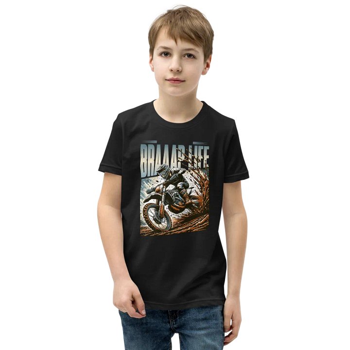 BRAAAP LIFE! Mud Rider Youth T-Shirt product image (6)