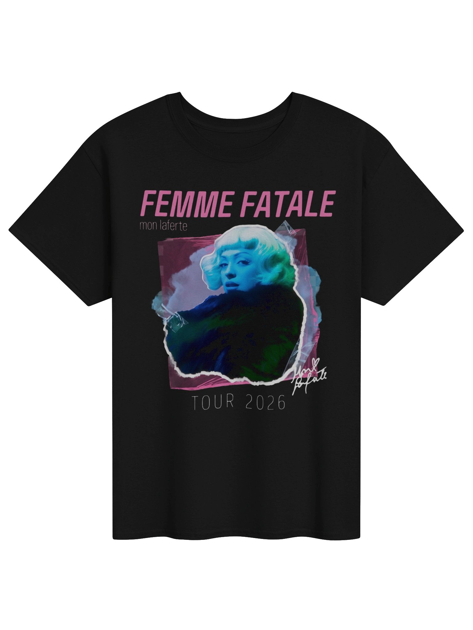 Mon Laferte Femme Fatale Tour Merch Tshirt product image (1)
