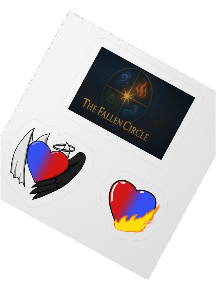 The Fallen Circle Stickers product image (5)