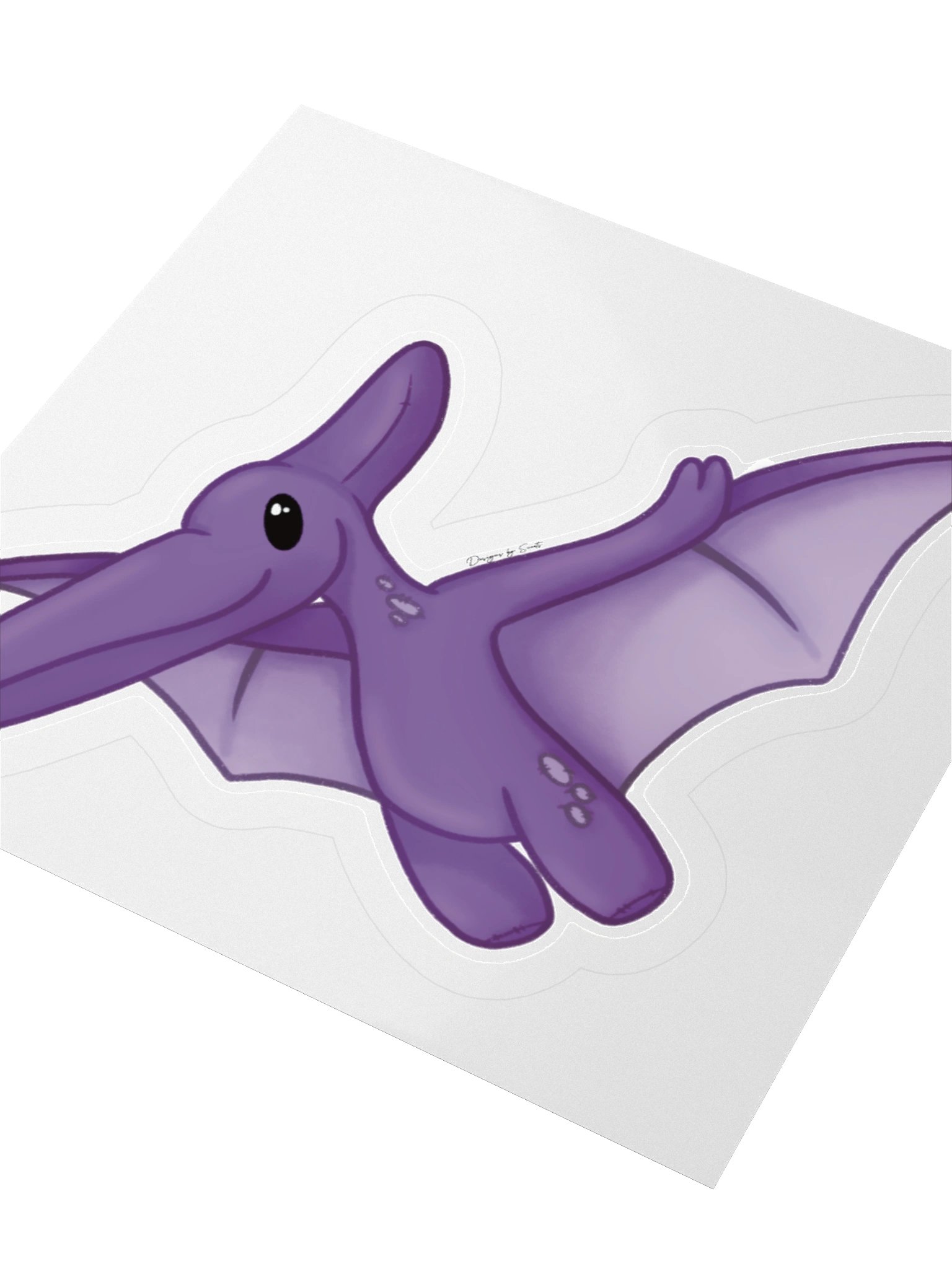 Pterodactyl Plushie Sticker product image (9)