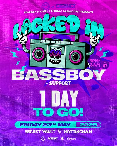 1 DAY TO GO - FINAL RELEASE TICKETS LEFT ✅

Click 🔗 in bio or comment RAVEDAY for a link direct to your inbox!

 #secretvault...