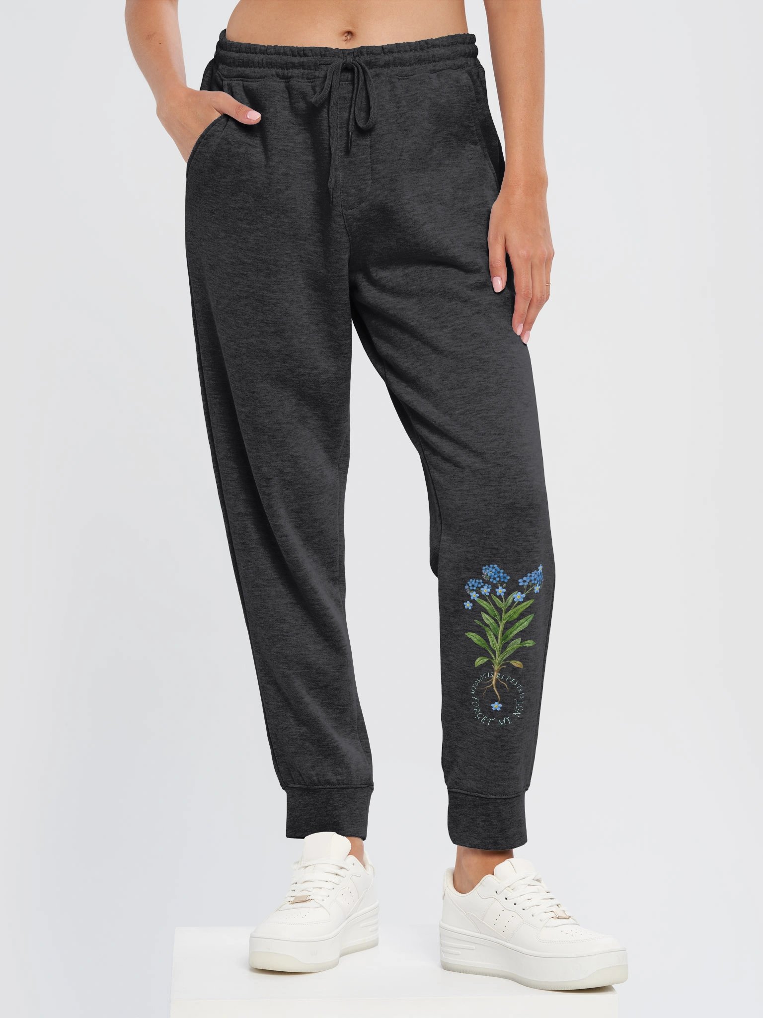 DELUXE FORGET-ME-NOT FLEECE JOGGER product image (17)