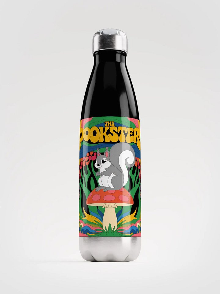Psychedelic Pookster Stainless Steel Water Bottle product image (1)