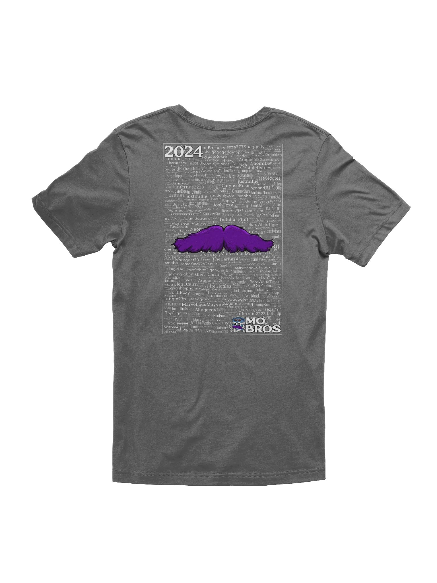 MoBros Poster Tee (Dark) product image (4)