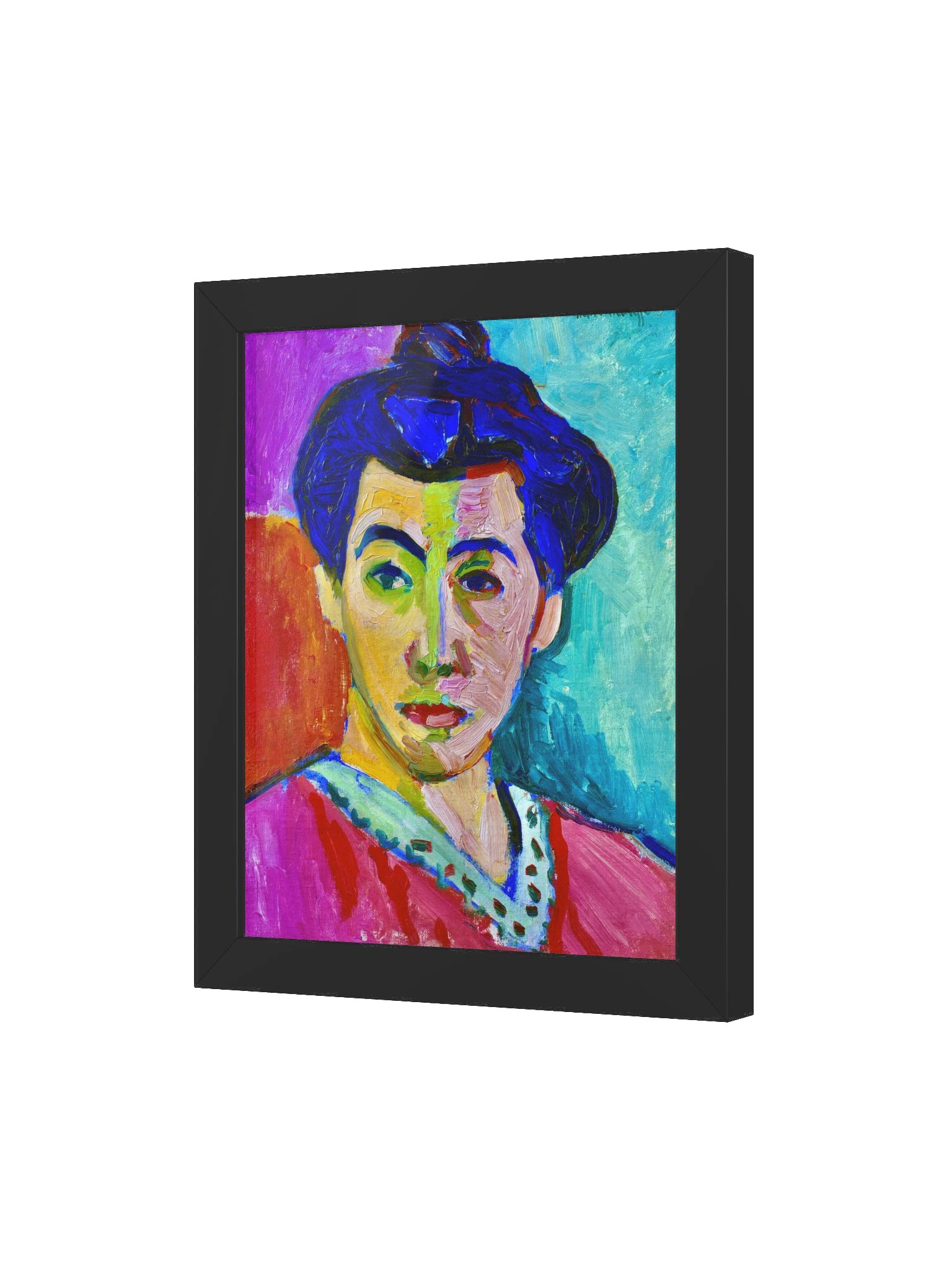 The Green Stripe — Small Framed Matte Poster product image (7)