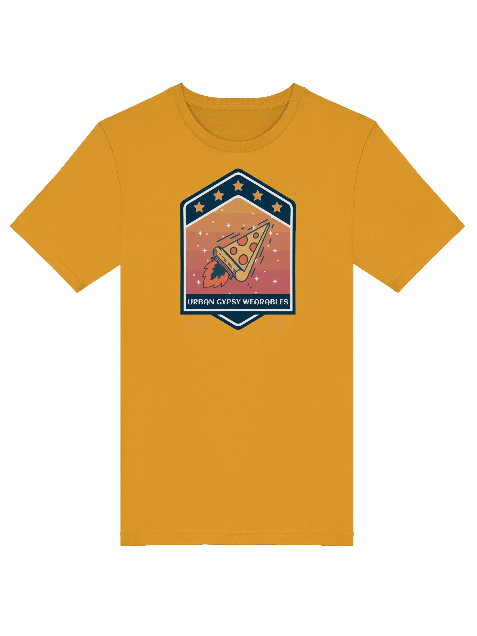 Pizza Rocket Vintage T-Shirt product image (1)
