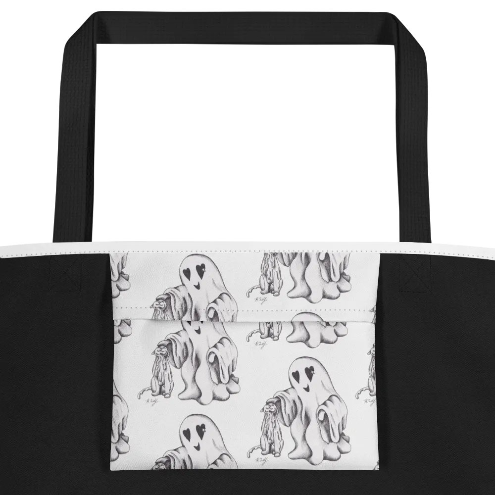 Ghost Cat and Ghost Tote Bag product image (2)