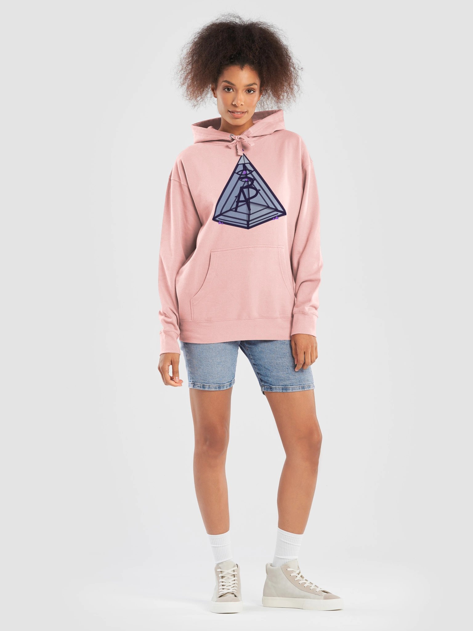 AP-3 6D Pyramid Hoodie — Pink product image (7)