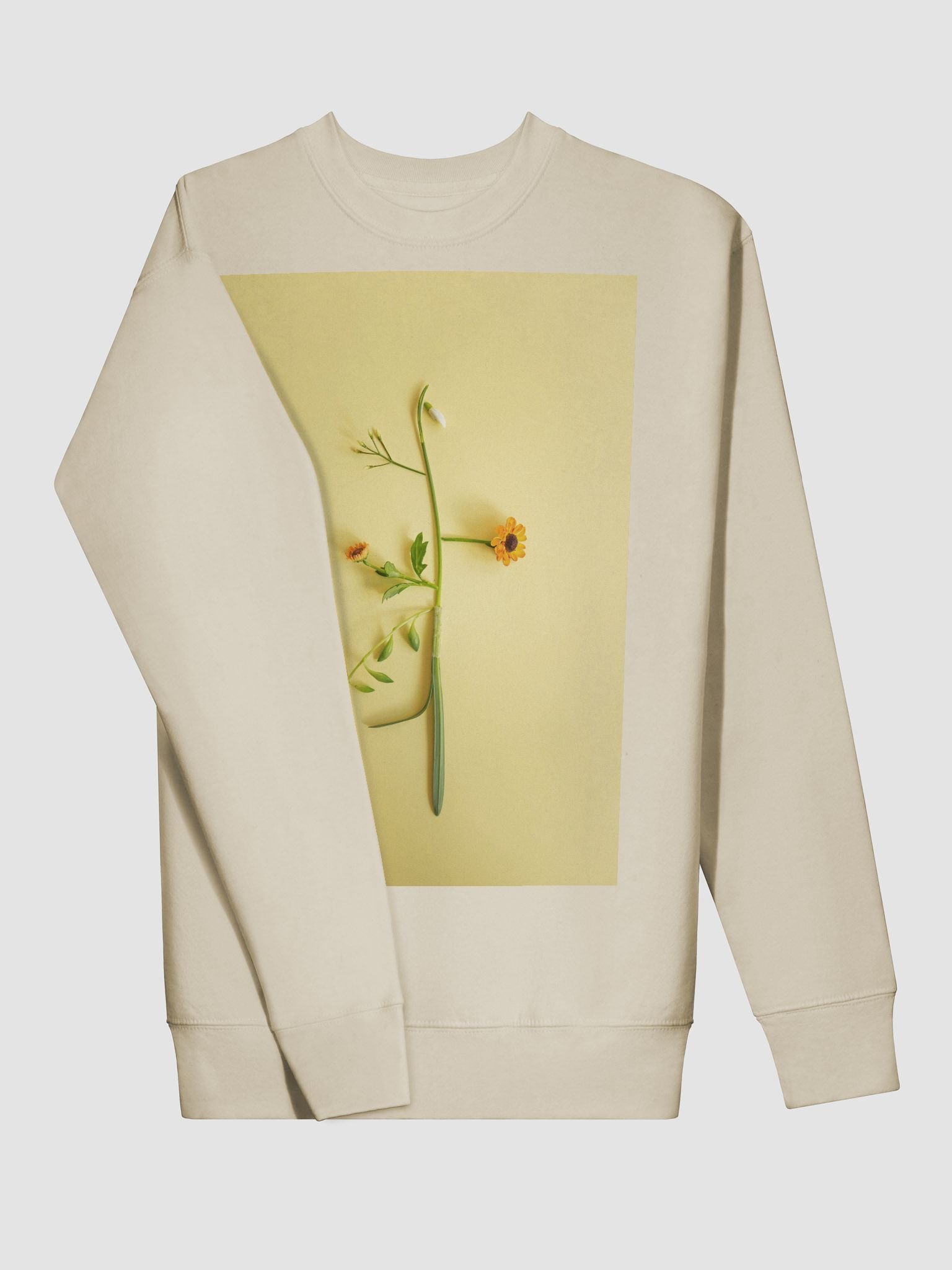 Floral Artistry Cotton Sweatshirt product image (3)