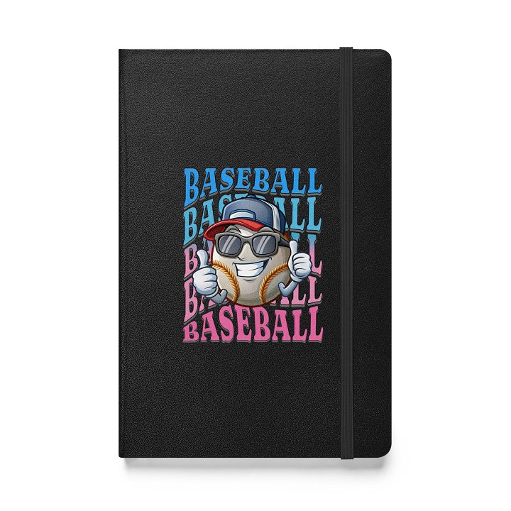 Baseball Thumbs Up Hardcover Notebook product image (1)