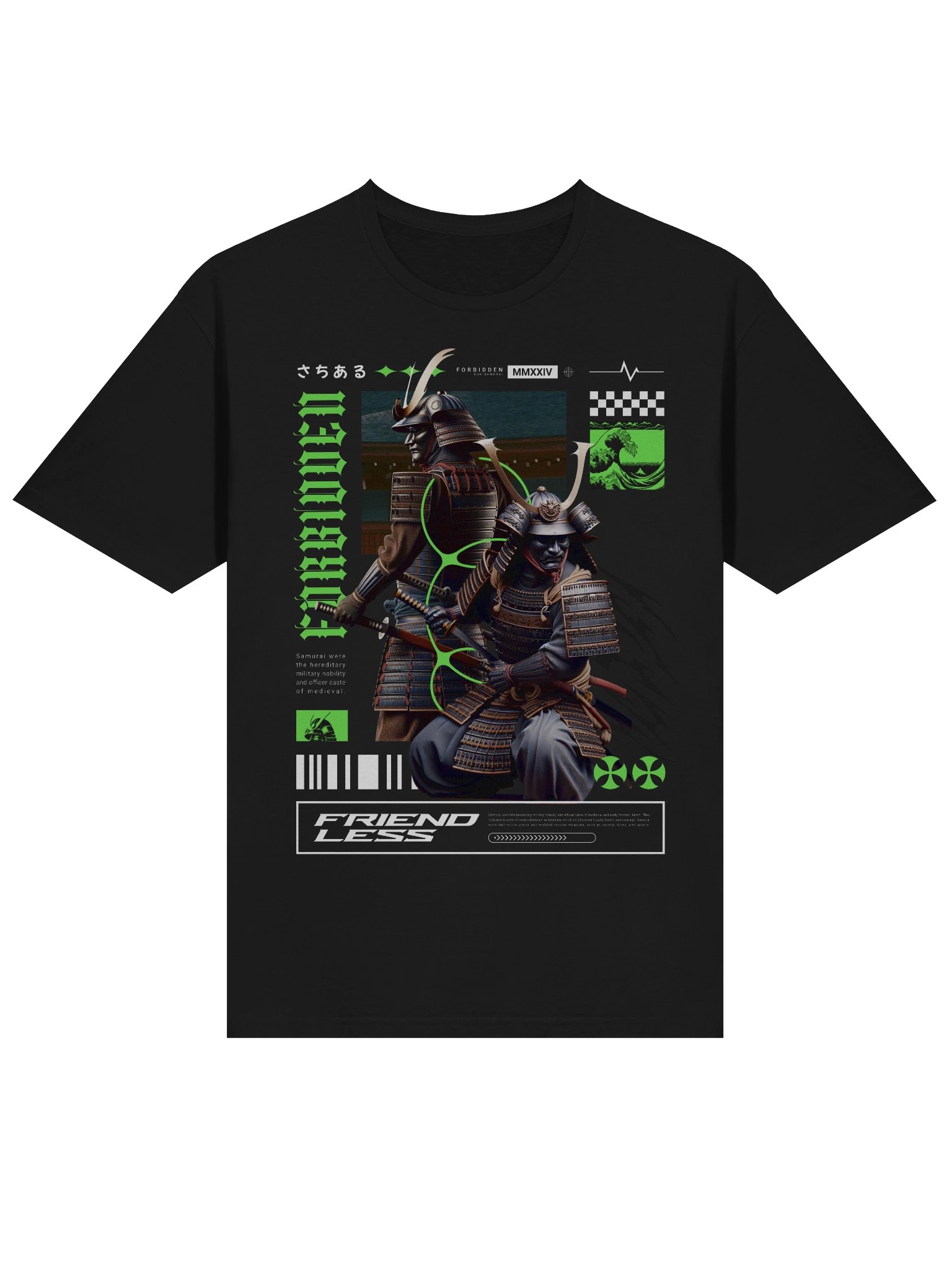 Forbidden Friendless Samurai T-Shirt - Gildan Softstyle product image (2)