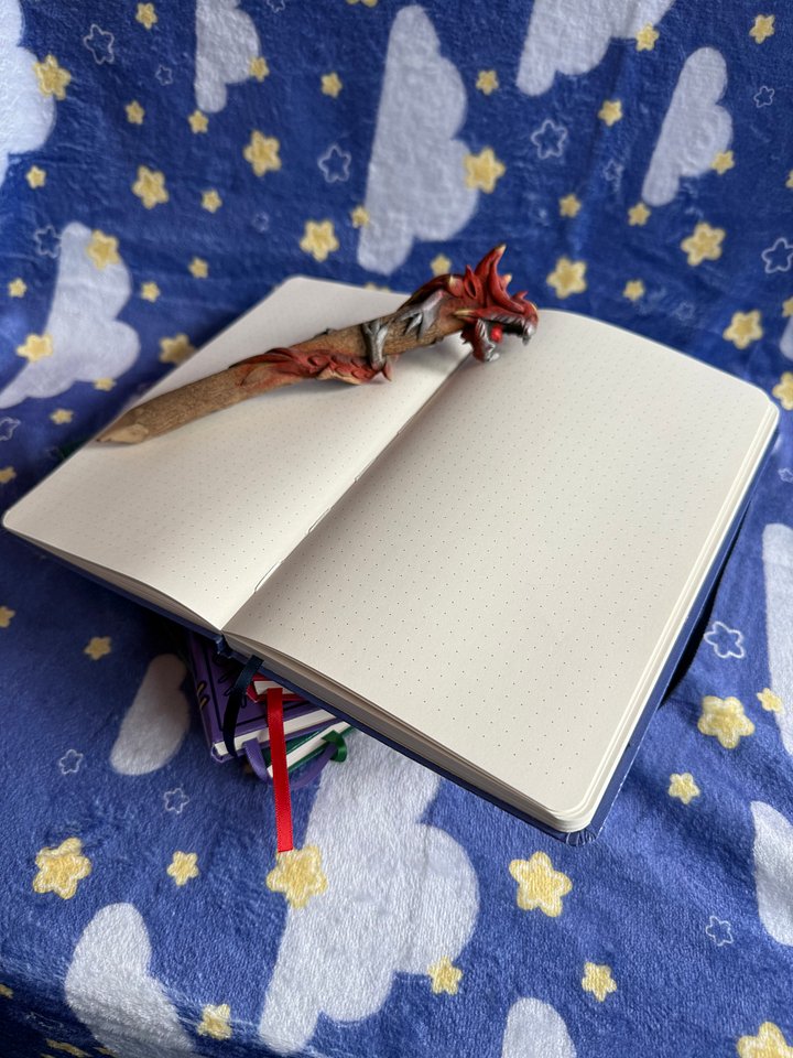 Purple Story Book Dotted Journal product image (2)