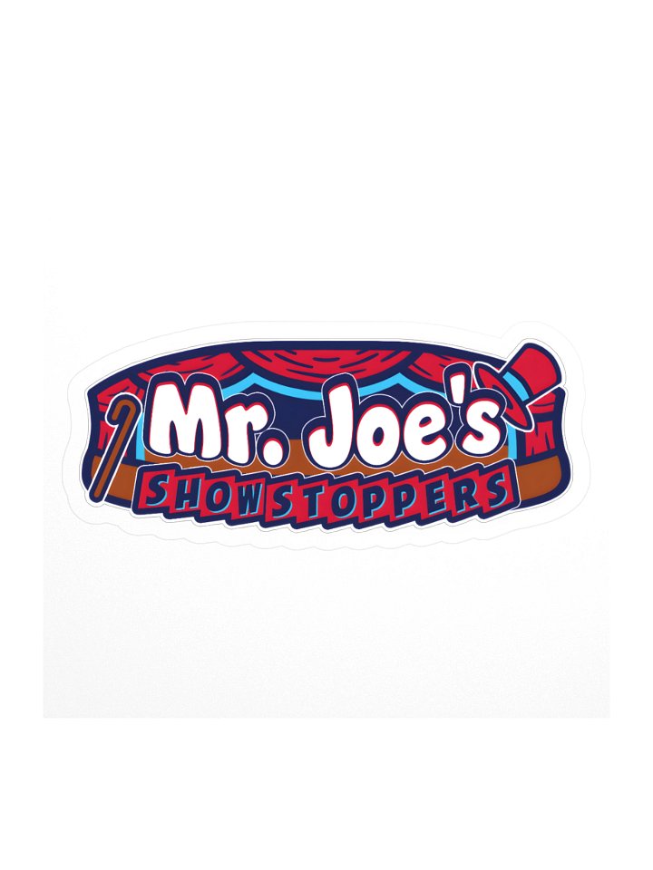 Mr Joe Showstoppers Wide Logo Sticker product image (1)