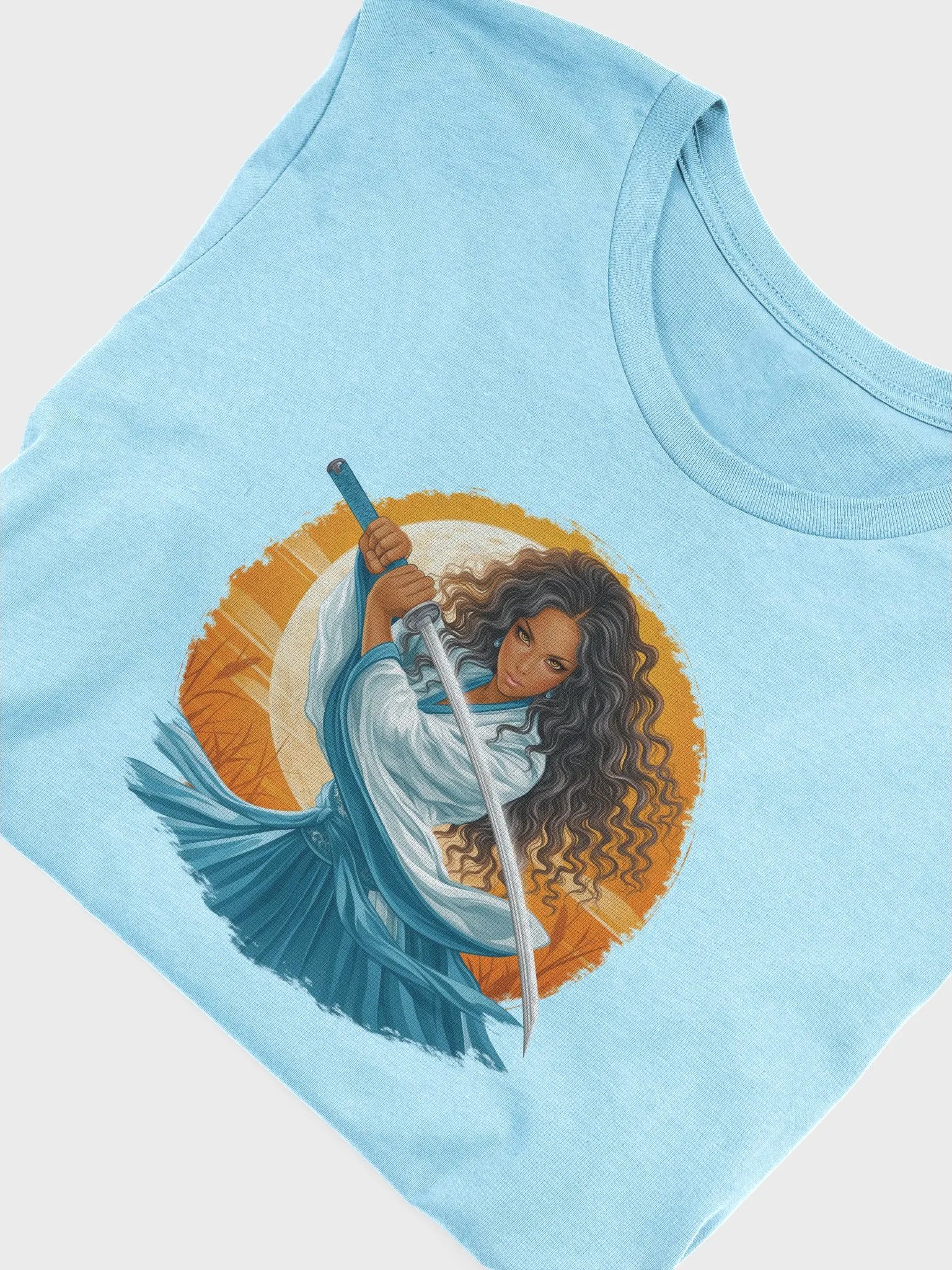 Samurai Woman Warrior T-shirt product image (5)