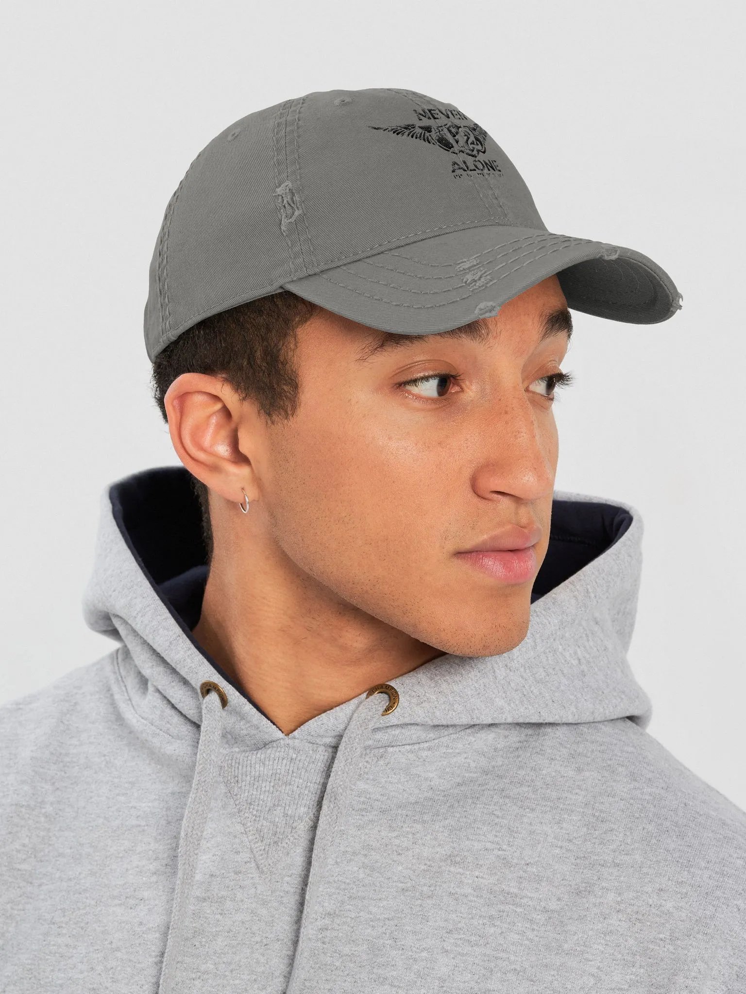 12 Seconds Distressed Hat (DL) product image (5)