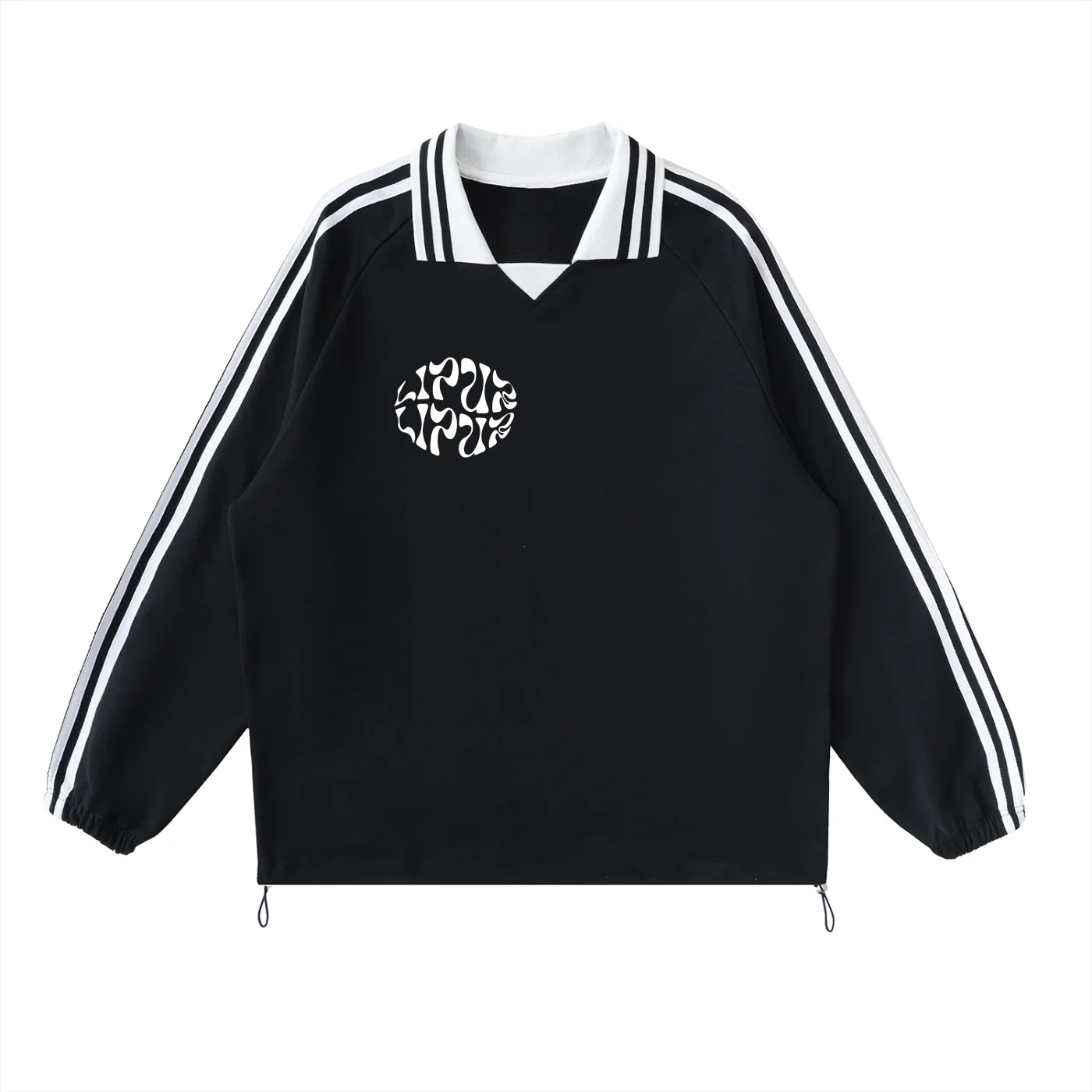 Contrast Striped ‘LIPUR’ Collar Sweatshirt product image (1)
