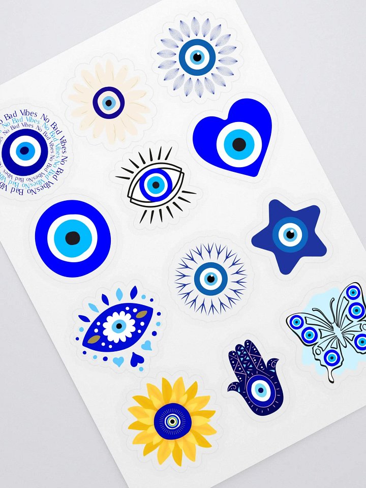 Evil Eye Sticker Sheet product image (1)
