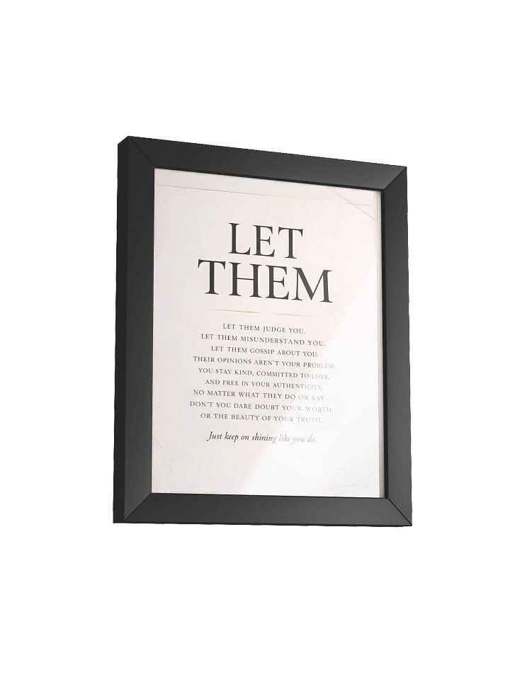 LET THEM — A Powerful Reminder to Stay True to Yourself product image (23)