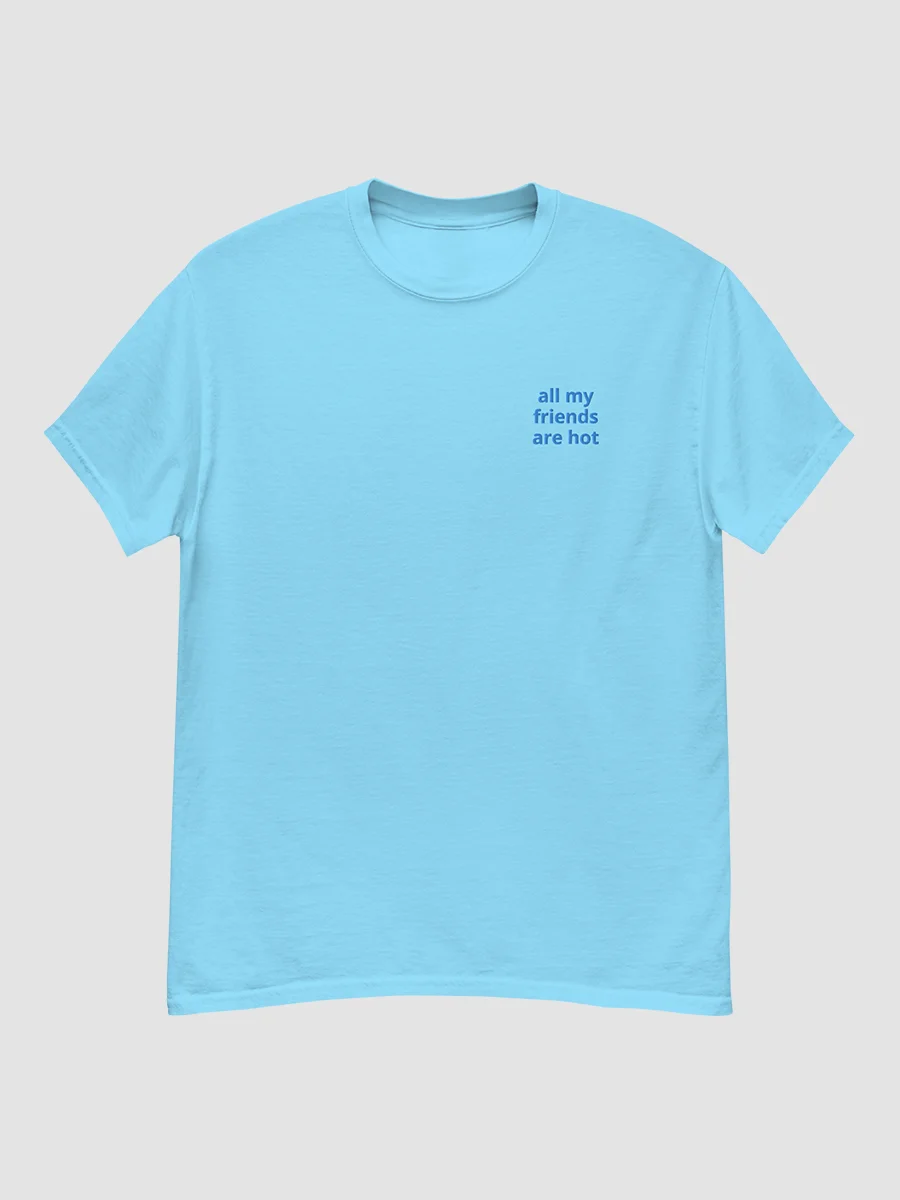 Hot Friends Blue Embroidered T-Shirt product image (2)