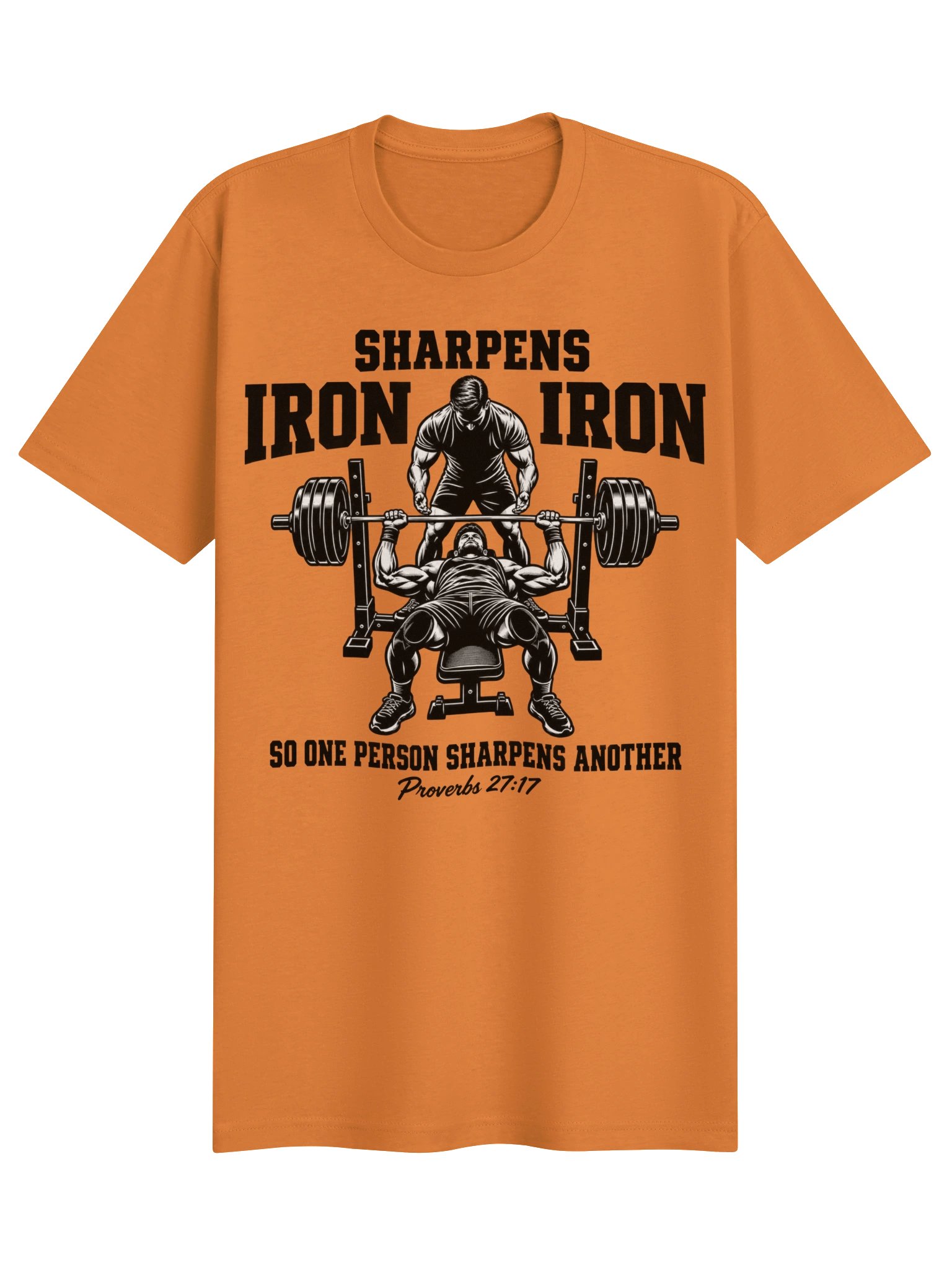 Iron Sharpens Iron Tee | Proverbs 27:17 product image (33)