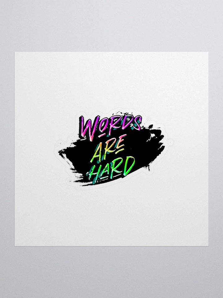 Synisisms Collection - Words Are Hard Stickers product image (3)