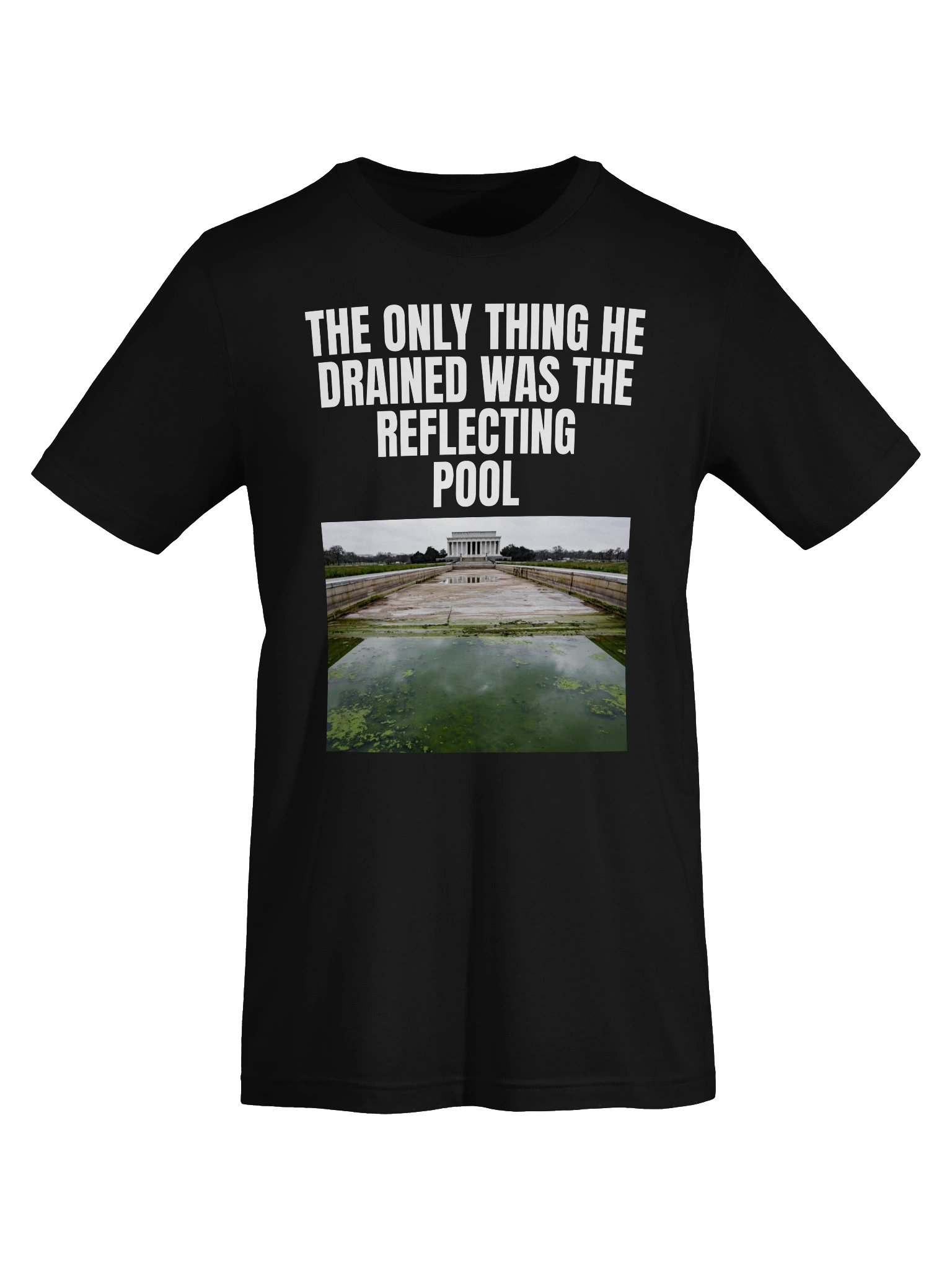 The Only Thing He Drained Was The Reflecting Pool Tee product image (5)