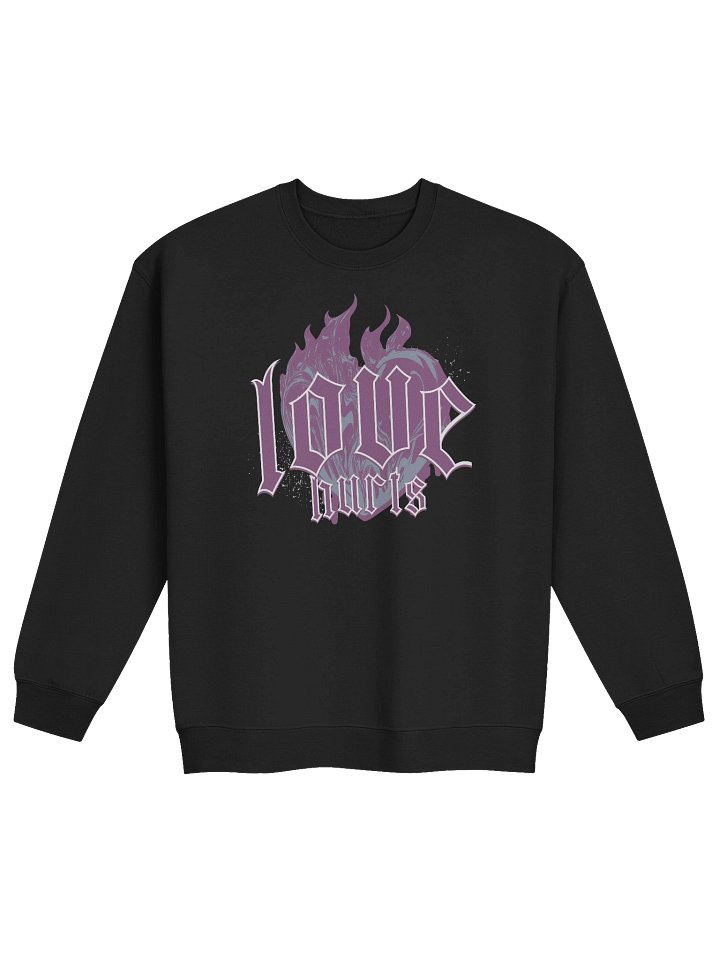 Stylish Love Hurts Crewneck Sweatshirt for Everyday Wear product image (1)
