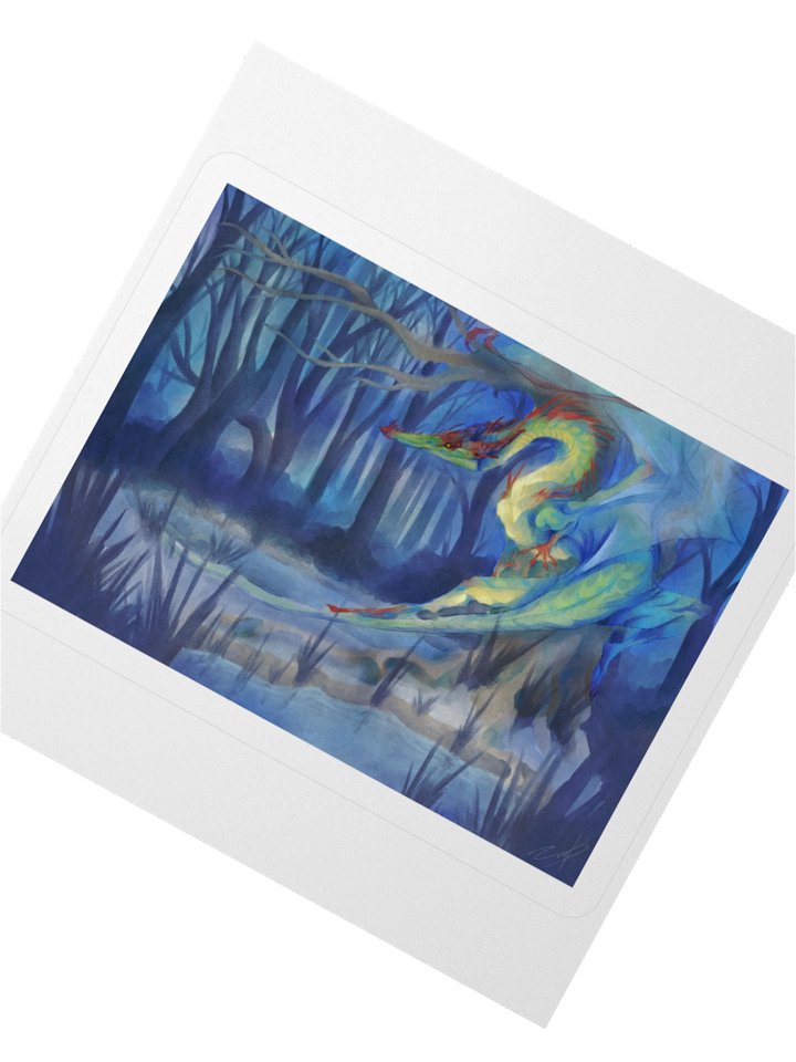 Swamp Dragon - sticker product image (5)
