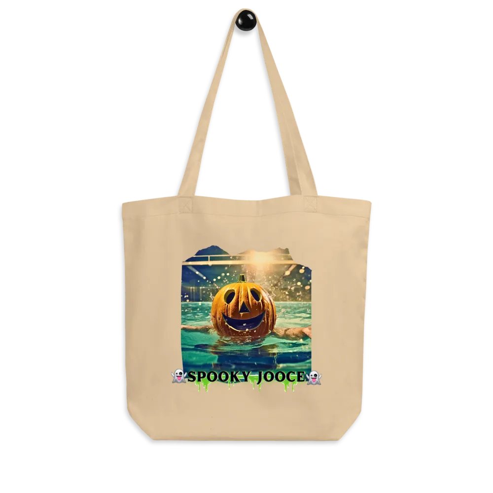 “SPOOKY SWIMZ” Khaki Tote Bag product image (3)