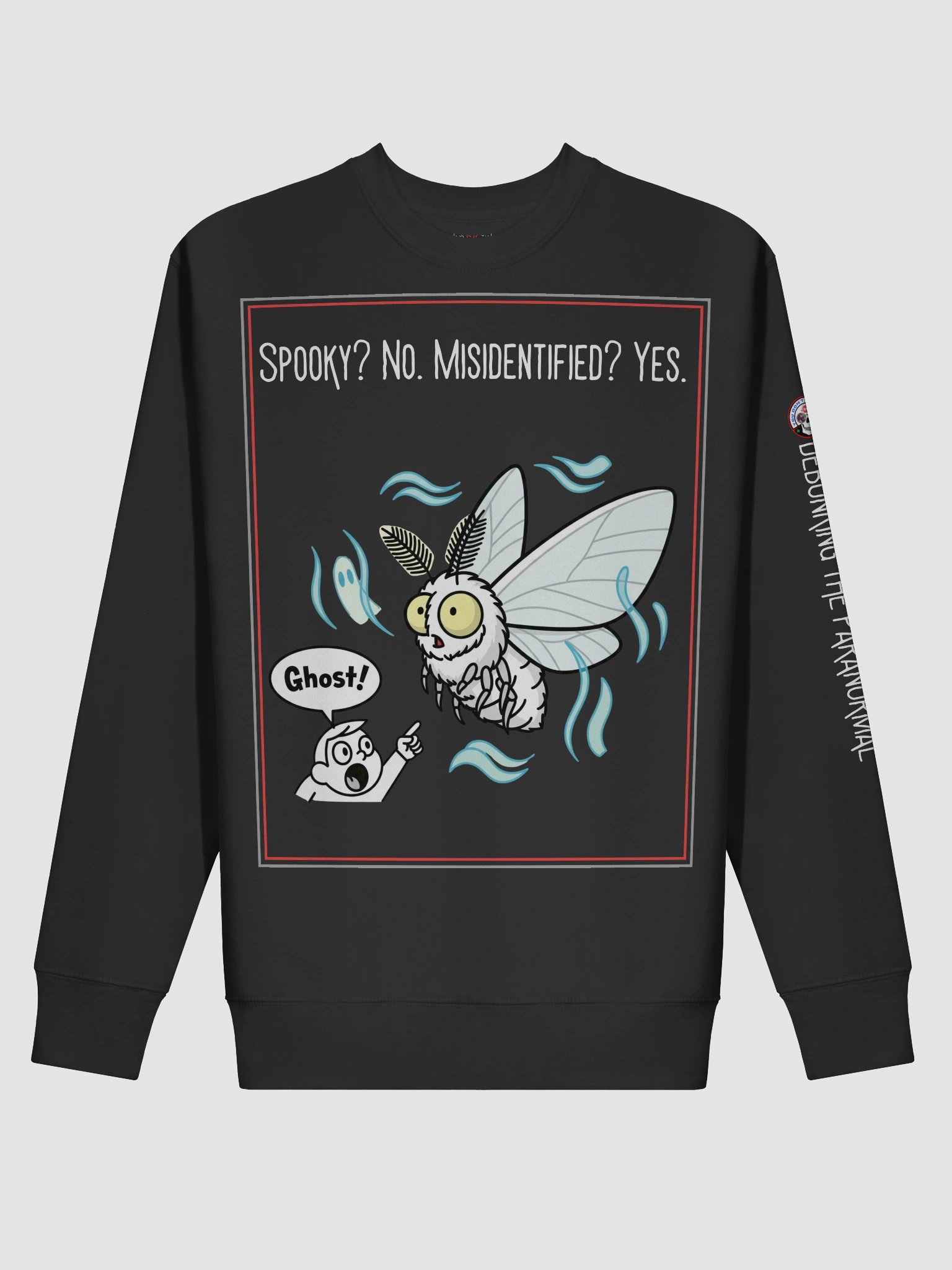 Ethereal Moth Ghost Premium Sweatshirt product image (2)